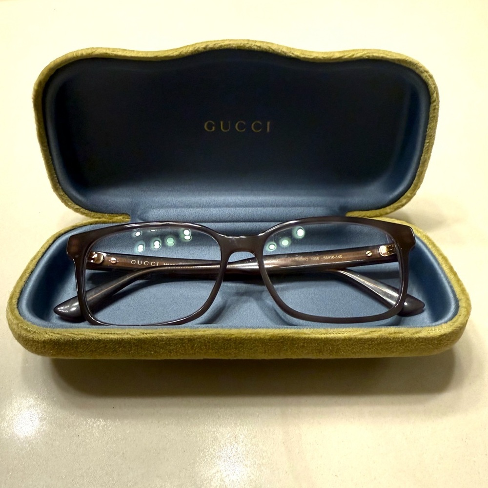 Gucci Light Brown Women’s Glasses